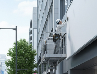 看板の設置工事